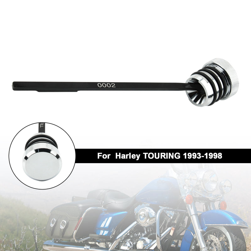 1993-1998 Harley TOURING FLHT FLHS FLTC Miarka poziomu oleju Korek wlewu paliwa 0710-0002