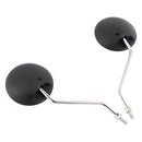 Runder schwarzer Spiegel mit Chromarm, 8 mm, für Honda NA/NC/NN/NQ/NX/PA/SE/TG50 C70