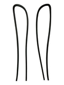 1988-1991 HONDA CR-X CRX EF8 2-teilige Fensterglasleiste rechts &amp; links 73810-SH2-003 73860SH2003