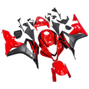 Fairing Kit Karosseri ABS passer til Honda CBR600RR 2007 2008 Rød