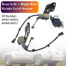 89407-60022 Für Lexus GX470 2003–2009 Sport Utility V8 4,7 l Benzin 2 Stück Fahrhöhensensor hinten