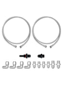 70"" SS geflochtene Getriebekühlerschlauchleitung für Turbo 700R4-4L60-4L60E - 4L65E