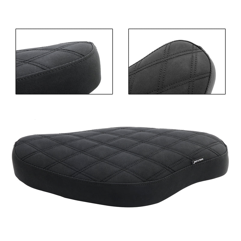 2023 Honda Cross Cub Cc110 Komplett gepolsterter Fahrer-/Beifahrersitz, schwarz