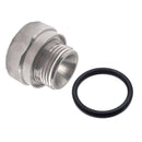 Gewindegröße Ölablassventil-Adapter Silber A-211 27mm-2.0