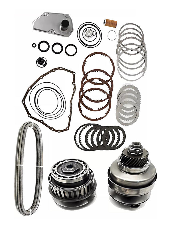 2013–2015 Nissan PULSAR L4 1.6L Getriebe Master Rebuild Kit &amp; Pulley Set W/Gürtel JF015E RE0F11A