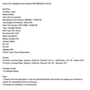 Xenon-Hid Light Sähköpainolasti D3S 9065256 Buickille