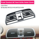 2004-2011 Porsche Carrea 997 Zentrale Lüftungsabdeckung Silber: 99755214105 99755214106