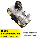 Válvula solenoide para actuador de turbocompresor para Nissan Navara Frontier 2.5 U-002 6NW010099-01