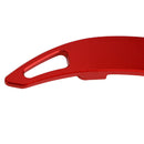 Steering wheel shift paddles for Renault Arkana 2021-24, aluminum red