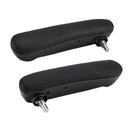 2016-2019 Fiat 500 Abarth Black Front Left & Right Seat Armrest 6BV31KRLAA