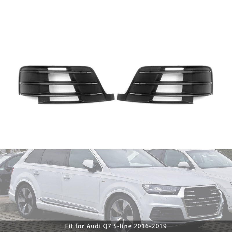 2016–2019 Audi Q7 S-line 2 x Outdoor Auto Front Bed Rod Fog světla Giller 4M0807681d 4M0807682D