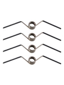 Itseaukeavan oven saranat jousipalautuksella, molempien saranoiden säde 1/2"&quot;sekä 5/&quot;8"&quot;