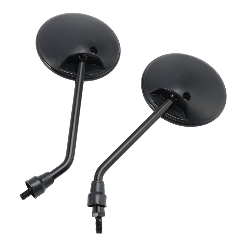 Simson S50 S51 S53 SR50 Schwalbe KR51 par de espelhos retrovisores pretos M8x1,25