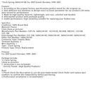 1999-2001 Jeep Grand Cherokee Wrap Feather 56042341ae 56042341ad 56042341af