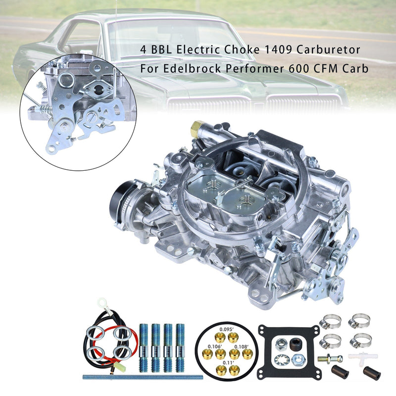 4 BBL Elektrische Choke 1409 Vergaser Für Edelbrock Performer 600 CFM Carb