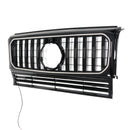 Rejilla frontal negra para el parachoques del Mercedes-Benz Clase G. W463 (1990–2018)