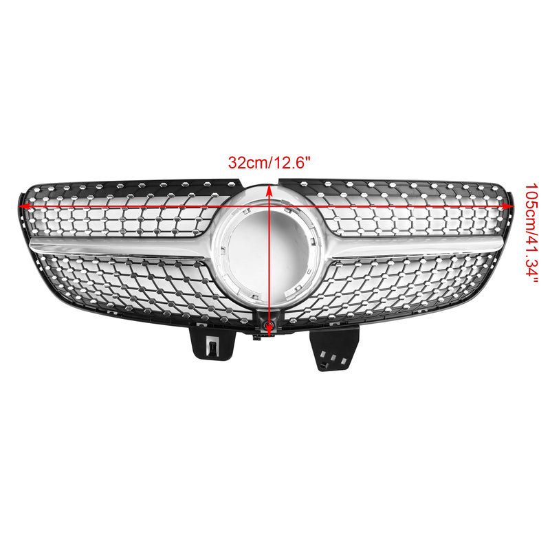 2020-2023 Mercedes Benz V klasse W447 Diamant frontgitter på toppen