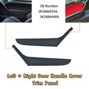 2009-2013 VW Golf 6 Coupe, 2x dørhåndtaksdeksler, beslag, delenummer: 5K3686039A, 5K3686040A