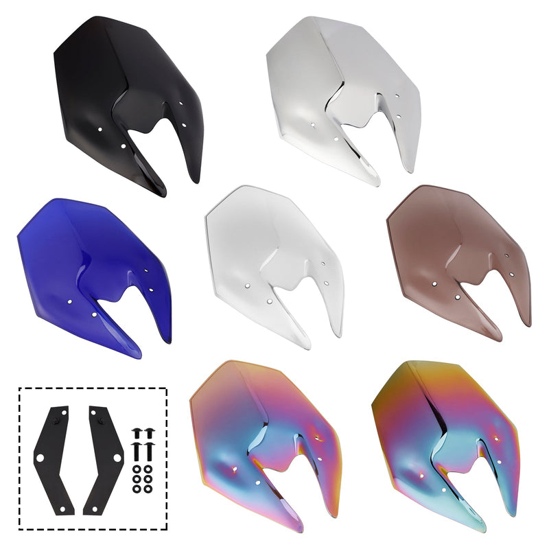 Windschutzscheibe Windschutz + Halterung passend für Kawasaki Z900 2025