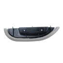 GMC Savana 1500/2500/3500 (1996–2002) - Todas as versões - Lado dianteiro esquerdo &amp; Capa para puxador de apoio de braço da porta direita, cinza, em duas peças, código 12376630