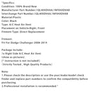 2008–2014 Dodge Challenger rechte Seite Klimaanlage A/C Wärme Air Vent 1QL40XDVAA