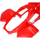 Kit de guardabarros de carenado de plástico para 50cc 70cc 110cc Dinosaur Quad Dirt Bike ATV rojo