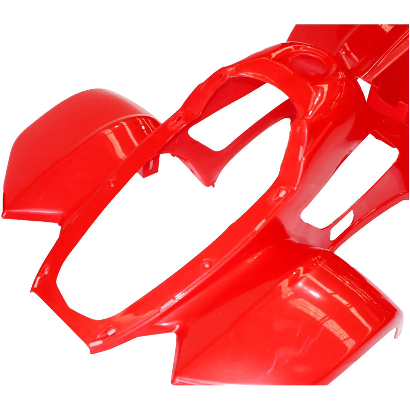 Plastic Fairing Fender Kit For 50cc 70cc 110cc Dinosaur Quad Dirt Bike ATV Rød