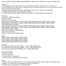 2006-2009 Kia Sorento Diesel SUV AWD I JC 2.5 CRDi Vacuum Pump 28810-4A402 288104A400