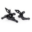 Adjustable Rearsets Foot Rest Pegs Rear Set For Honda CBR500R CB500F 16-17 BLK