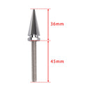 3 silberne Windschutzscheibenbolzen mit Dornen für Electra Glide, Tri Glide und Street Glide (Baujahre 2014–2025)