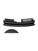 Frontgrill im GTI-Stil mit hoher Leiste und schwarzer Chromleiste, passend für VW Golf 6 MK6 2010-2014