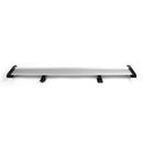 Universal Hatch Justerbar Aluminium GT Bakre Trunk Wing Racing Spoiler Silver