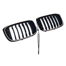 Frontgrill mit Nierenform in Hochglanzschwarz, passend für BMW X4 G02 X3 G01 G08 2018-2021
