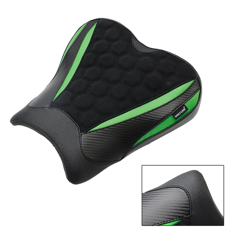 2023 Kawasaki Ninja ZX-4R ZX-4RR Etu Raider Seat -ohjaimen piss Pu Greena