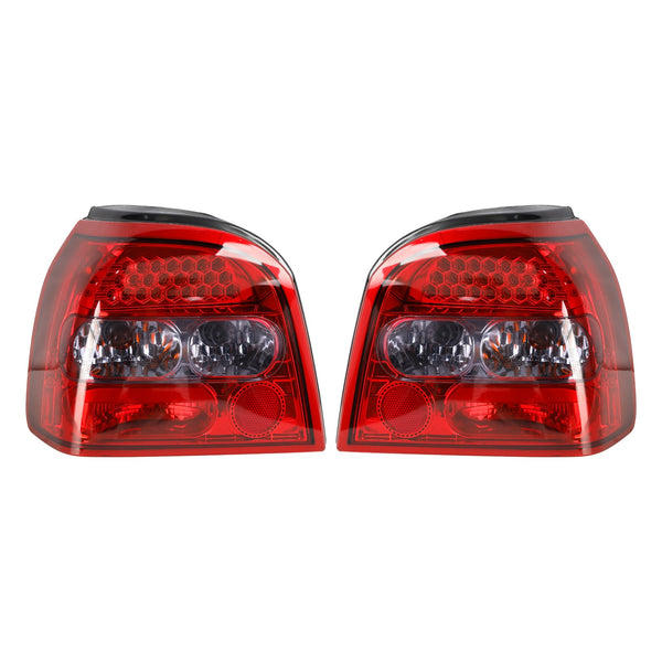 1992-1997 VW GOLF MK3 MK 3 III 2 szt. Przezroczyste lampy tylne LED