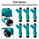 6st bränsleinsprutare 23250-31060 Passar Toyota Tacoma 4Runner FJ Cruiser 23250-31010