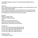 2011-2017 Chevy Silverado 2500 HD 6.0L V8 Y Pipe With Catalytic Converters