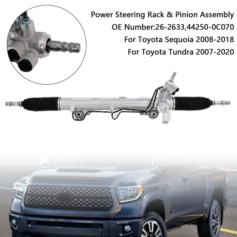 2008-2018 Toyota Sequoia Power Steering Rack & Pinion Assembly