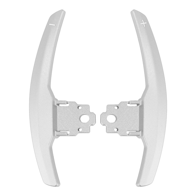 Schaltwippenverlängerung für BMW F-Serie F30 F31 F32 F10 X3 X5 Aluminium Silber