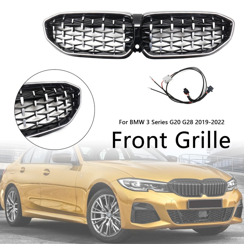 2019–2022 BMW řada 3 G20 Chrome-Diamond Renal Grille 51138072085