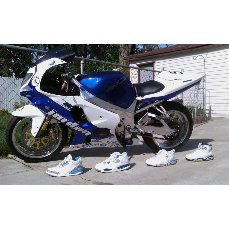 2000-2002 Suzuki GSXR1000 K1 K2 försäljningssats för insprutning kaross plast ABS