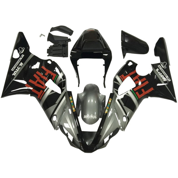 2000-2001 Yamaha YZF 1000 R1 injeksjonskinnesett kroppsplast ABS