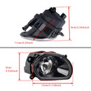 2004–2007 Audi A8 D3 par sidetåkelys foran støtfangeren støtfanger 4E0941700A