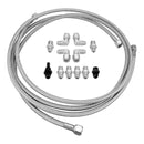 70"" SS geflochtene Getriebekühlerschlauchleitung für Turbo 700R4-4L60-4L60E - 4L65E