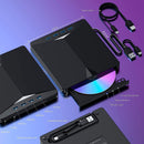 7 i 1 BD-brænder, eksternt USB 3.0-drev, DVD/CD/3D-optager, filmafspiller