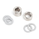 2er-Pack 1600036 Bypass-Rohr-Eliminator-Kit Aluminium-Shunts und Dichtungsscheiben
