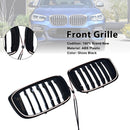 2018-2021 För BMW X4 G02 Pre-Facelift Front Kidney Mesh Grill Gloss Black 51138469960