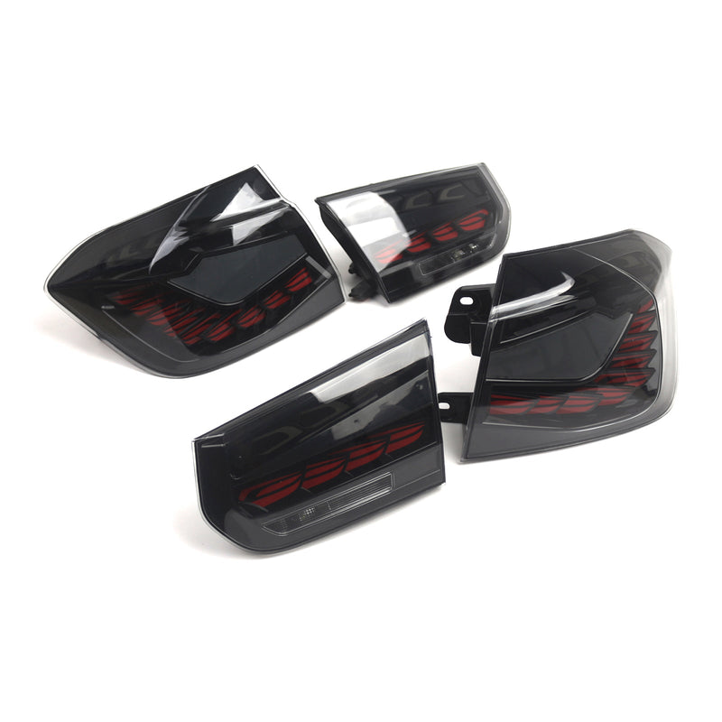 L&amp;R Geräucherte LED Rückleuchten Hinten Lampe Montage Für BMW 3 F30 F80 M3 2013-2018