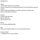 Frontverkleidung mit Scheinwerferabdeckung für Yamaha XSR900 (Modelljahre 2022–2025)