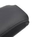 Schwarzer Leder-Armlehnen-Mittelkonsolendeckel für BMW E90 E91 E92 E93 51169134486